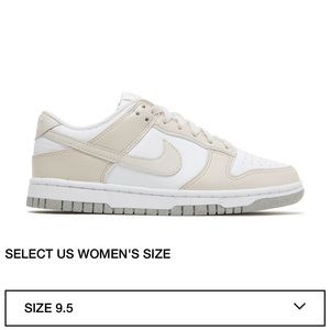 Nike Dunk Low Next Nature 'White Cream' – Size US 9.5 W